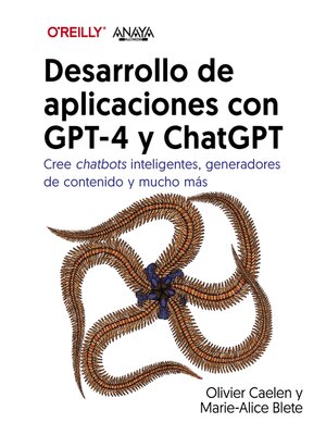 cover image of Desarrollo de aplicaciones con GPT-4 y ChatGPT